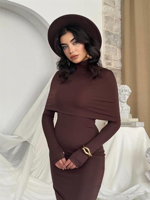 Zaria Cape Dress
