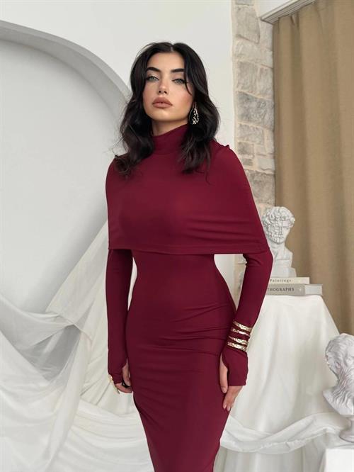 Zaria Cape Dress