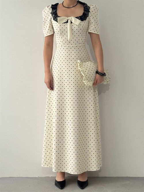 Zean Bow Detail Dress