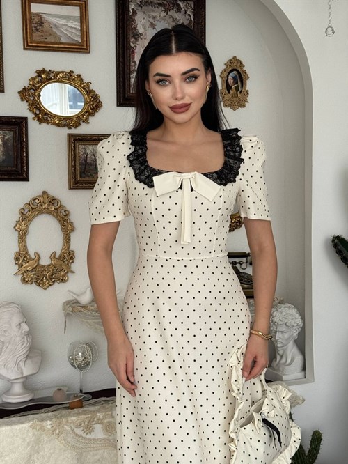 Zean Bow Detail Dress