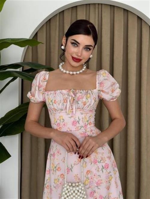 Wholesale Zeze Balloon Sleeve Dress