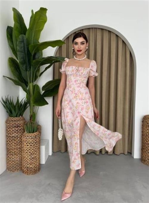 Wholesale Zeze Balloon Sleeve Dress