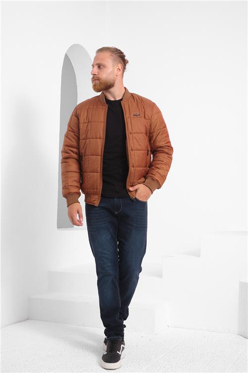Wholesale Copper Quilted Pilot Jacket
