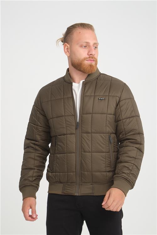 Wholesale Khaki Quilted Pilot Jacket