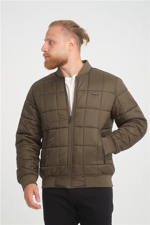 Wholesale Khaki Quilted Pilot Jacket