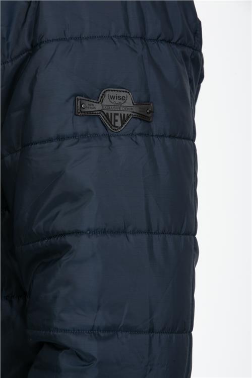 Wholesale Navy Polar Lined Coat