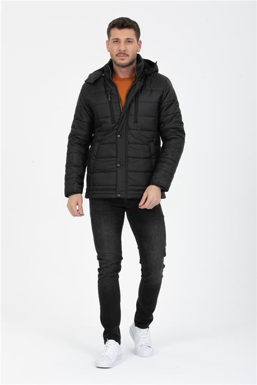 Wholesale Black Polar Lined Coat