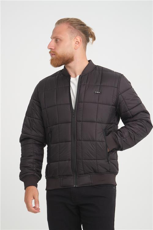 Wholesale Black Quilted Pilot Jacket