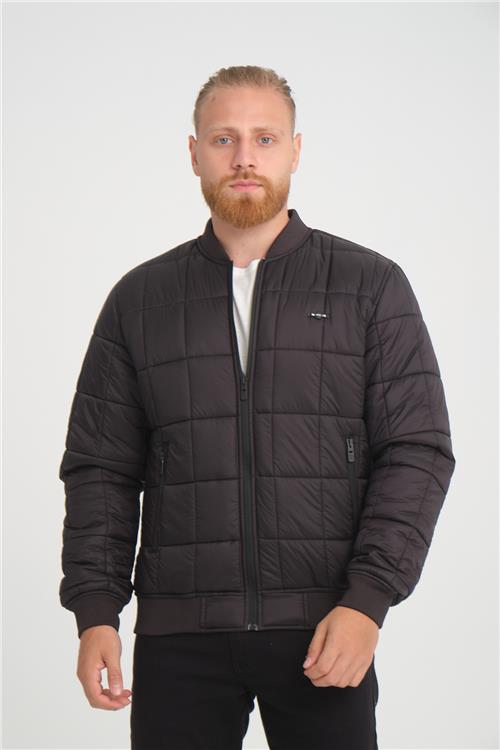 Wholesale Black Quilted Pilot Jacket