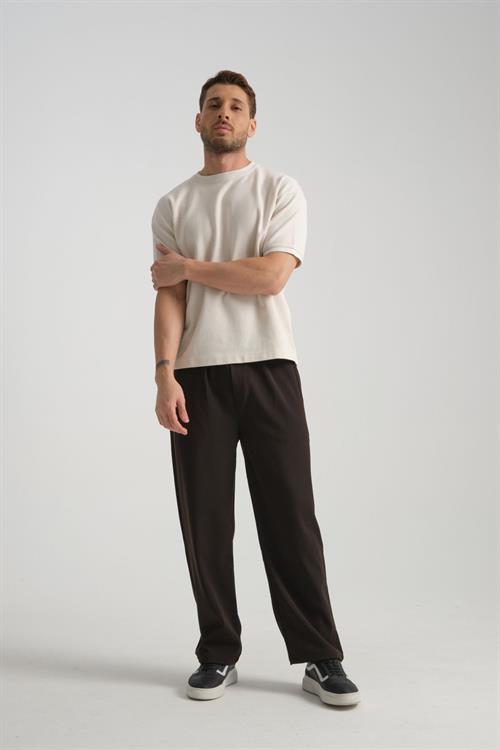 Wholesale Ferith Mens Baggy Fit Fabric Pants  