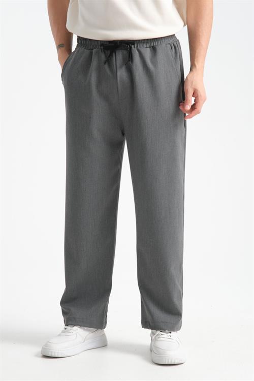 Wholesale Ferith Mens Baggy Fit Fabric Pants  