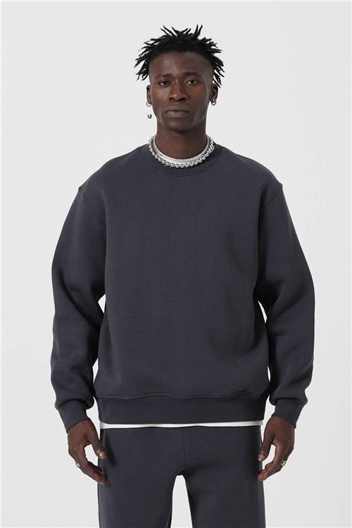 Wholesale Men Anthracite Sweatshirt