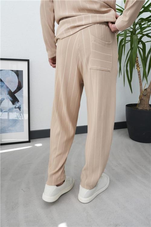 Wholesale Men Beige Pants