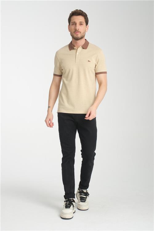 Wholesale Men Beige T-shirt