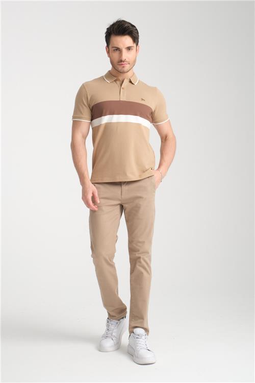 Wholesale Men Beige T-shirt