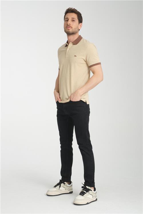 Wholesale Men Beige T-shirt