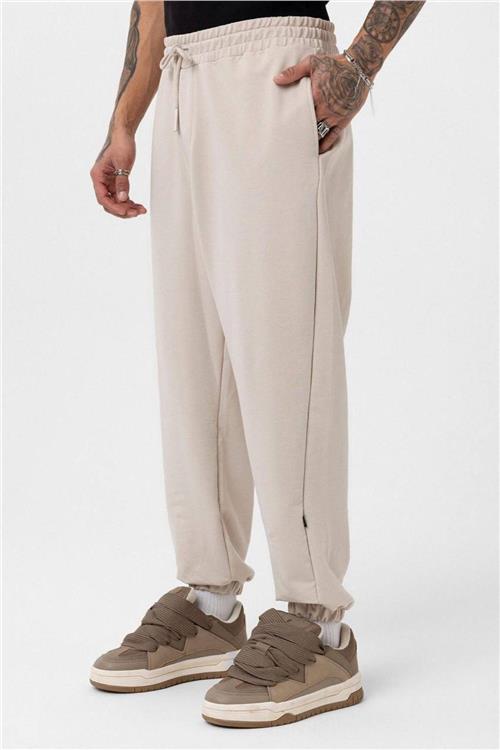 Wholesale Men Beige Tracksuit