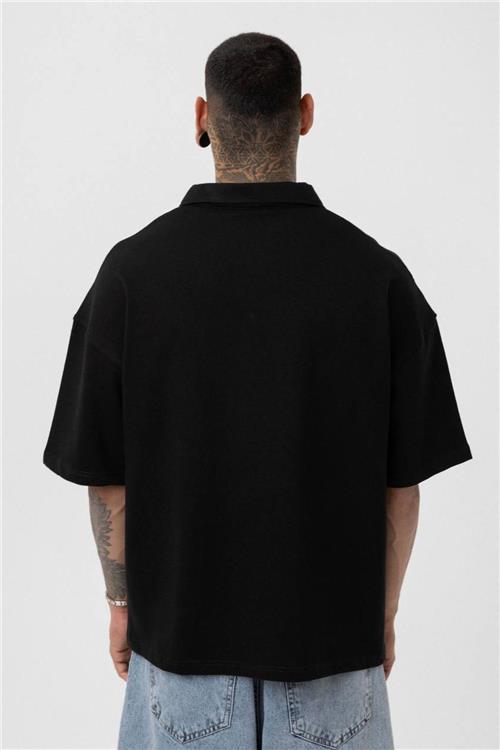 Wholesale Men Black Oversize T-shirt