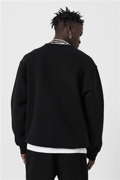 Wholesale Men Black Sweatshirt