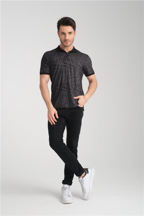 Wholesale Men Black T-shirt