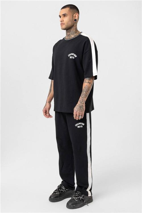 Wholesale Men Black Tracksuit