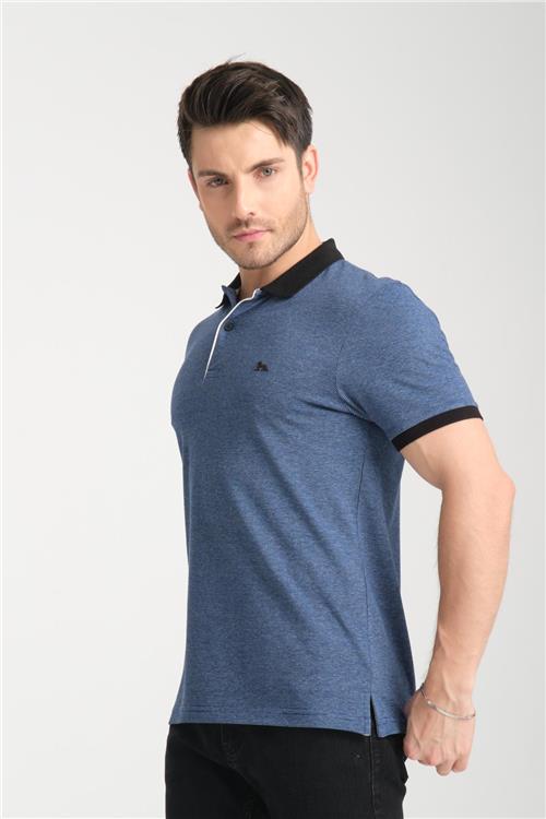 Wholesale Men Blue T-shirt
