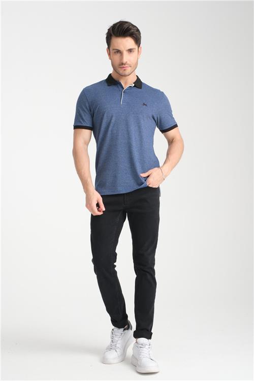 Wholesale Men Blue T-shirt