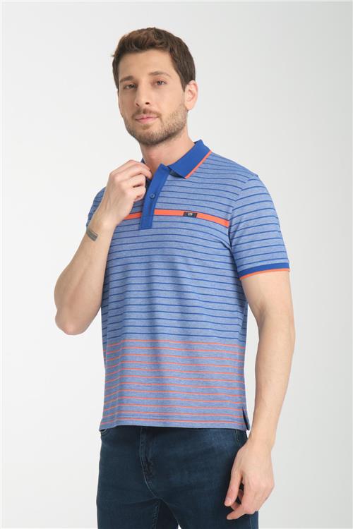 Wholesale Men Blue T-shirt