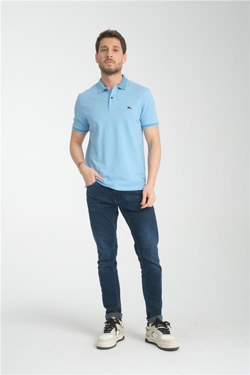 Wholesale Men Blue T-shirt