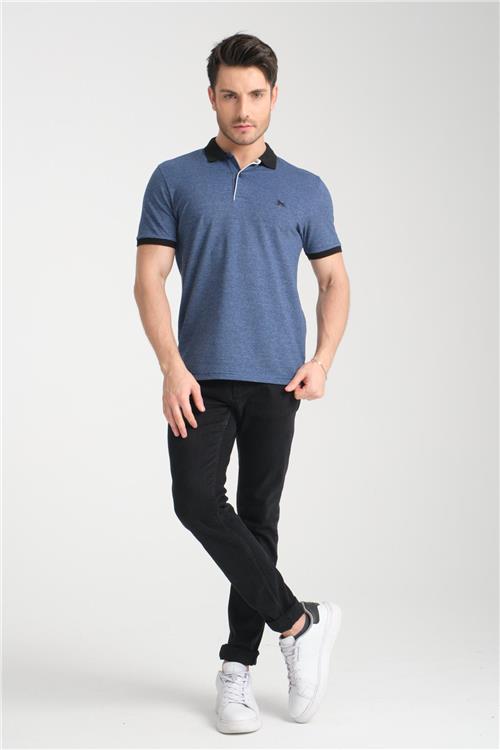 Wholesale Men Blue T-shirt