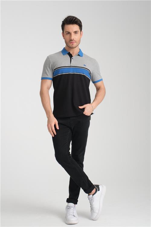 Wholesale Men Blue  T-shirt