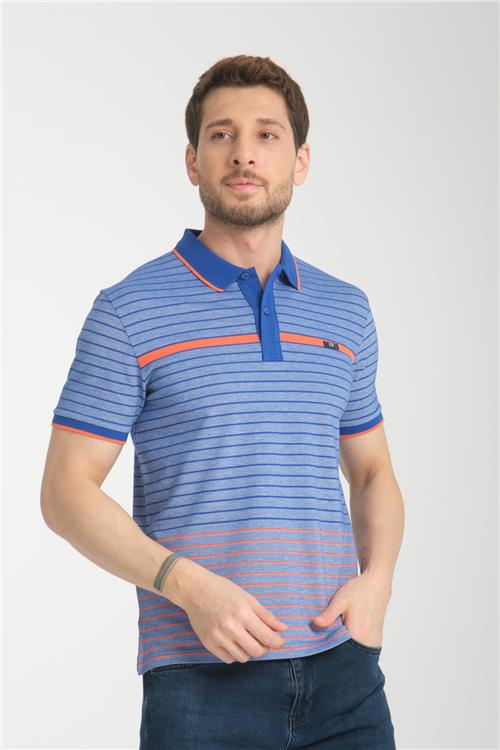 Wholesale Men Blue T-shirt