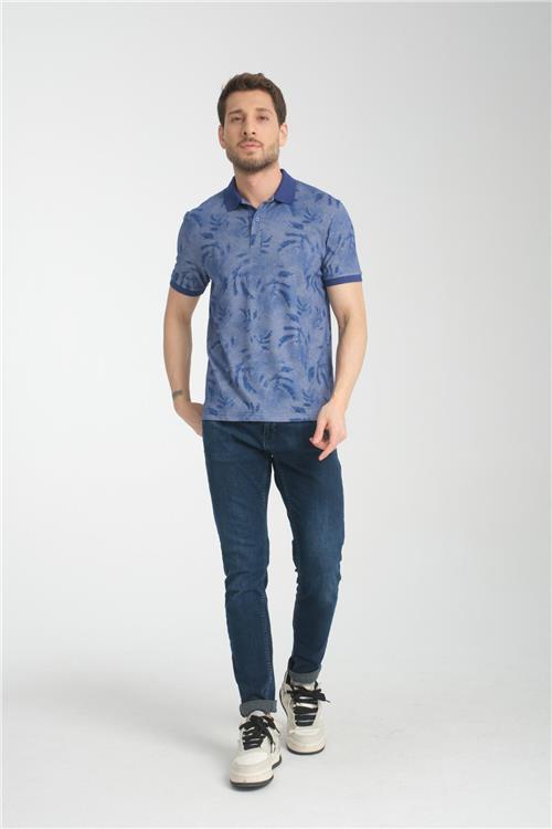 Wholesale Men Blue T-shirt