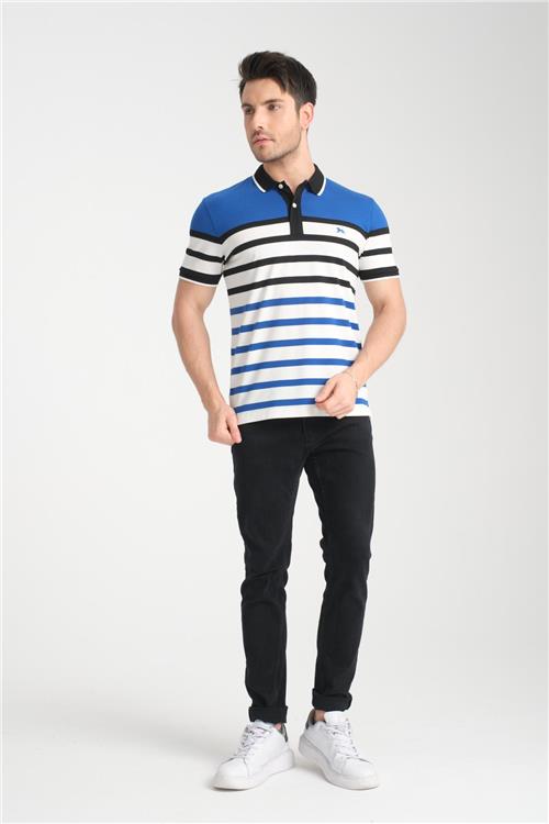 Wholesale Men Blue  T-shirt