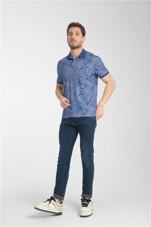 Wholesale Men Blue T-shirt