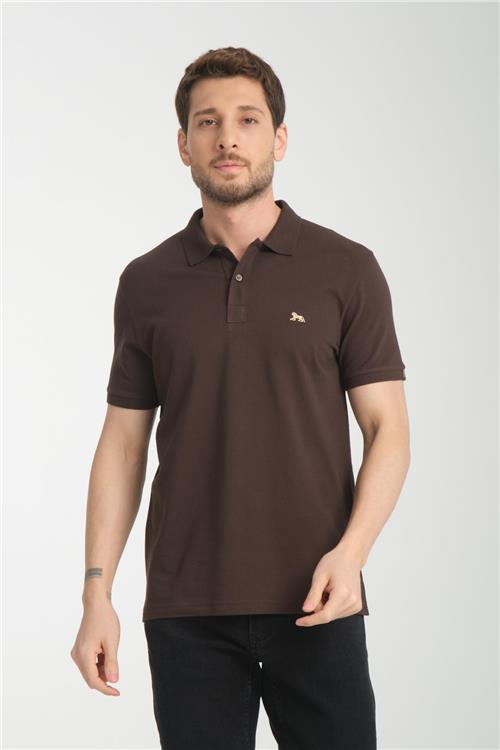 Wholesale Men Brown T-shirt