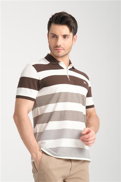 Wholesale Men Brown T-shirt