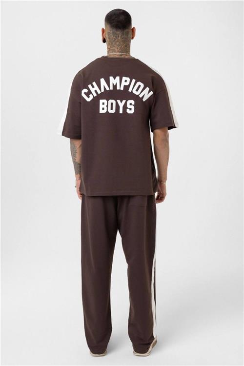 Wholesale Men Brown Tracksuit