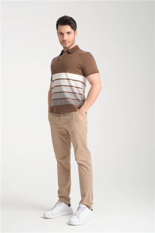 Wholesale Men Camel T-shirt