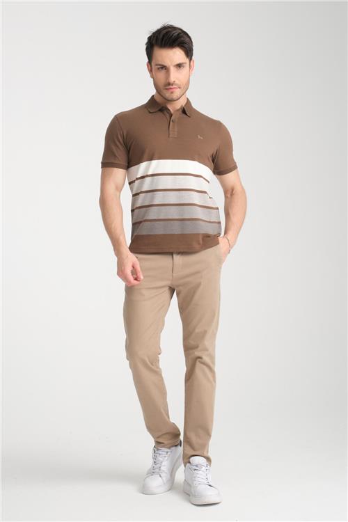 Wholesale Men Camel T-shirt