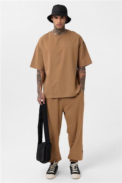 Wholesale Men Camel Tracksuit