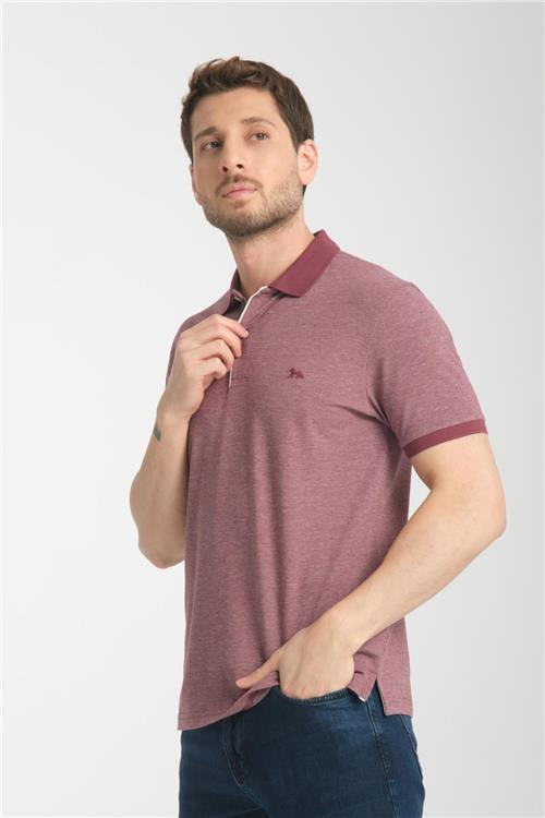 Wholesale Men Carmine Red T-shirt