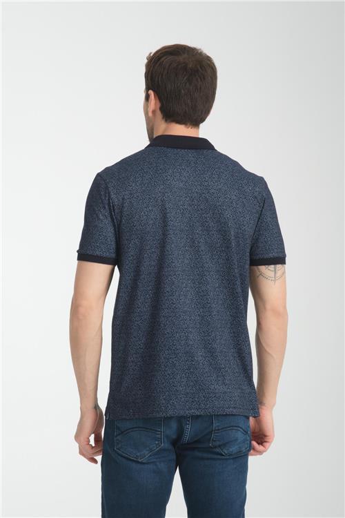 Wholesale Men Dark Blue T-shirt
