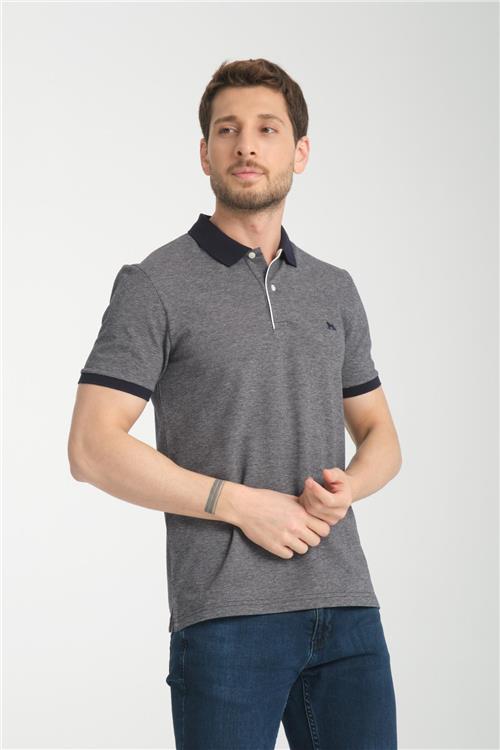 Wholesale Men Dark Gray  T-shirt