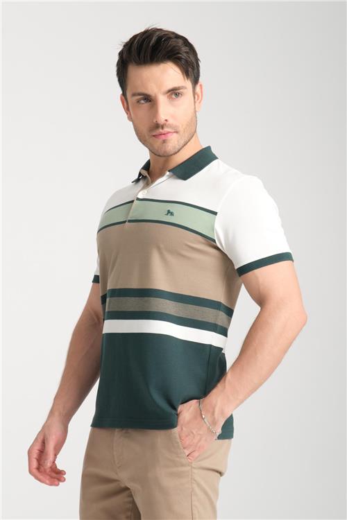 Wholesale Men Dark Khaki  T-shirt