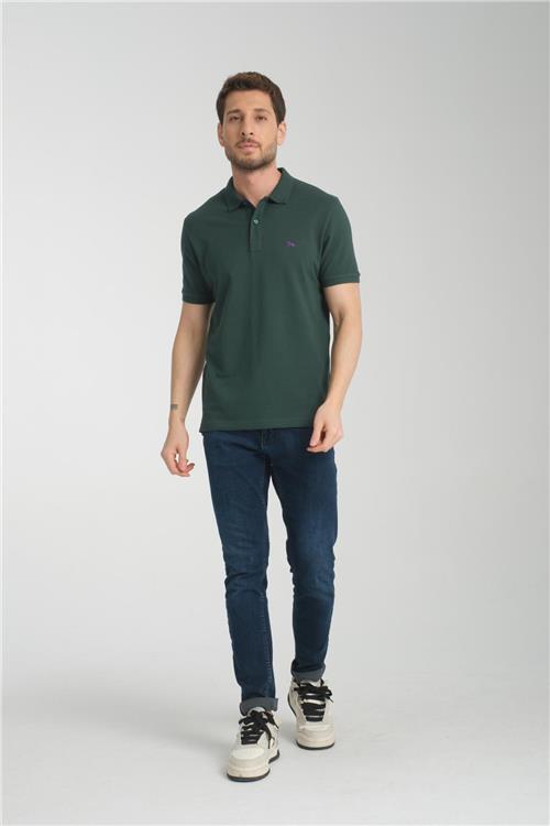 Wholesale Men Dark Khaki T-shirt