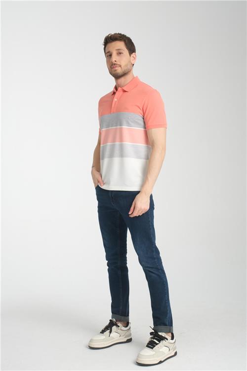 Wholesale Men Dark Peach T-shirt