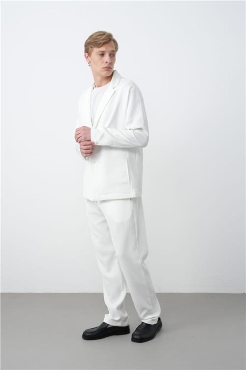 Wholesale Men Ecru Blazer