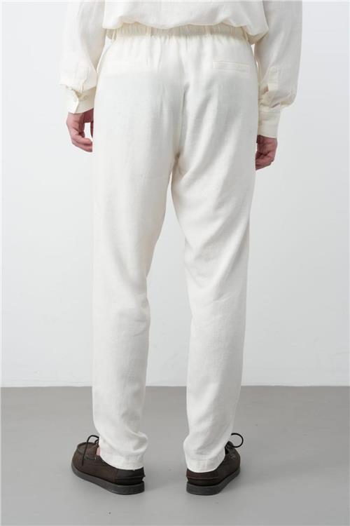 Wholesale Men Ecru Pants