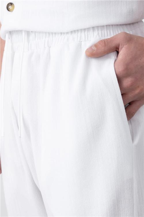 Wholesale Men Ecru Pants